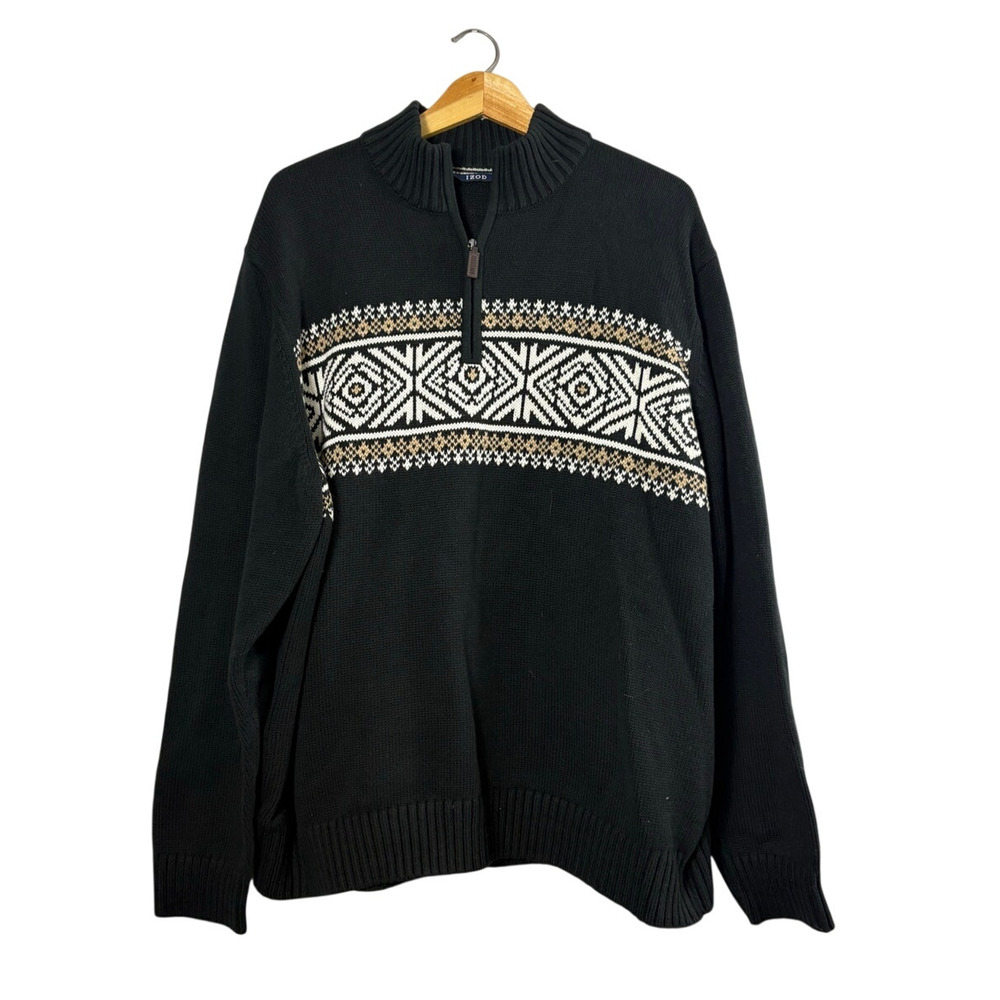Men's Izod Fair Isle Sweater XXL